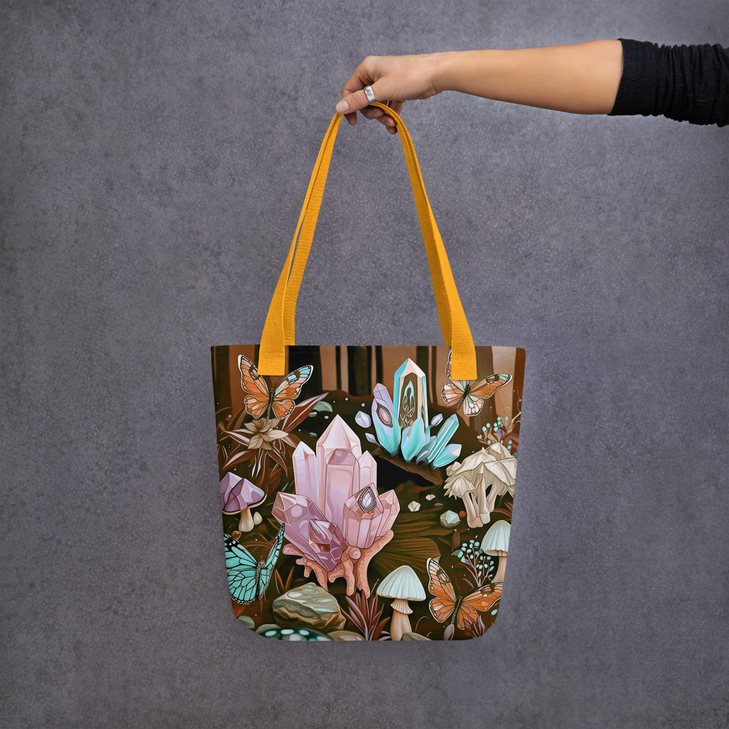 Bolsa de tela Tesoros del bosque