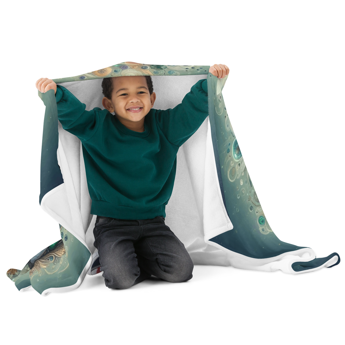 Manta Luna esmeralda