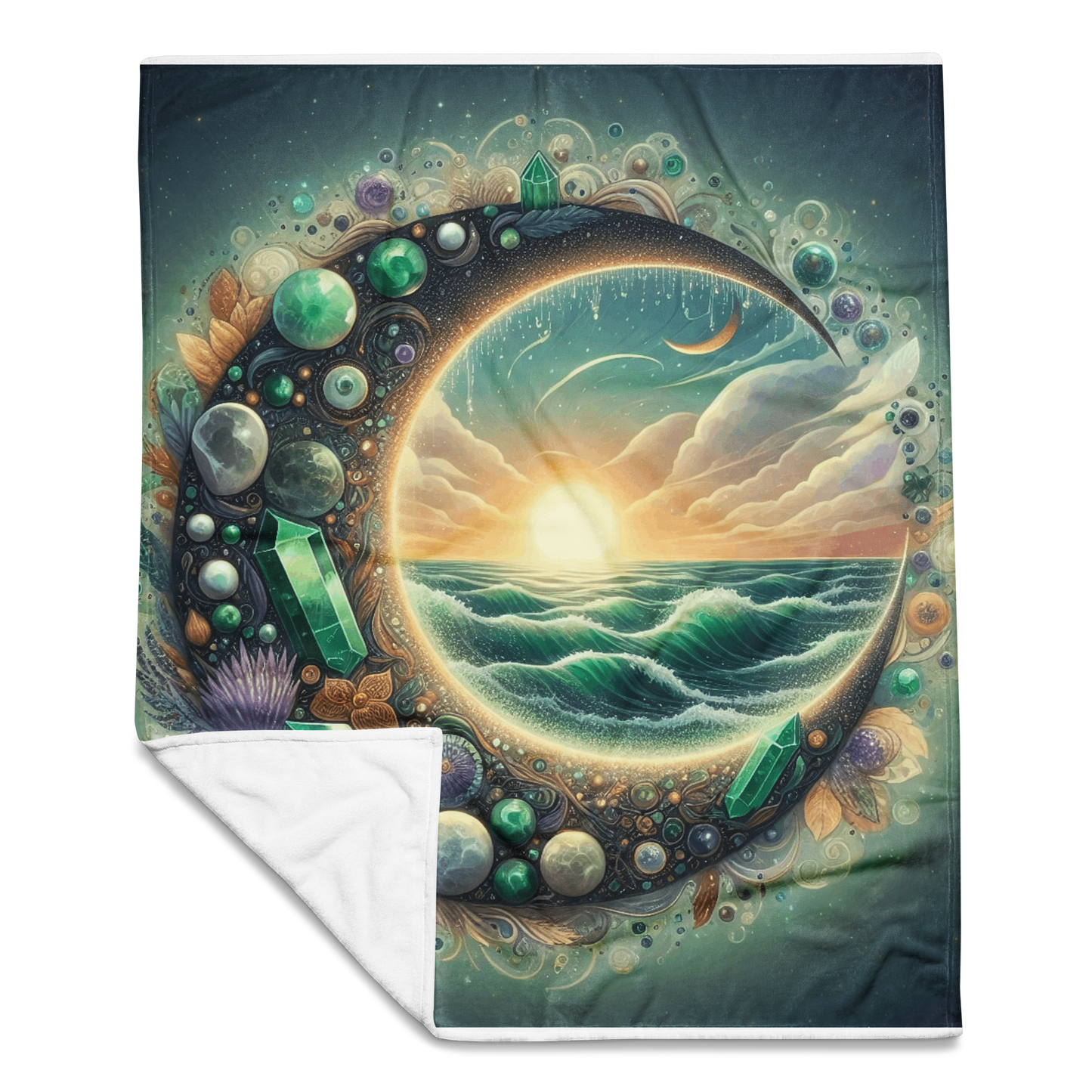 Manta Luna esmeralda