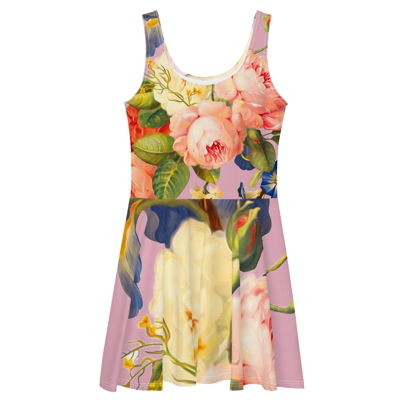 Vestido Hada Floral Malva