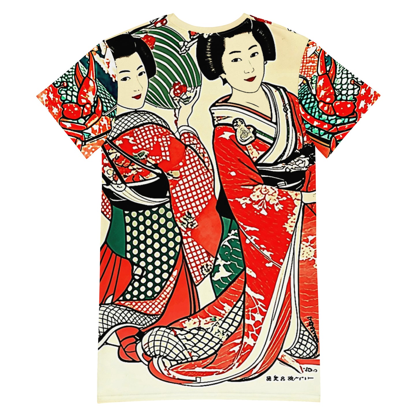 Vestido camiseta Una historia de Geishas