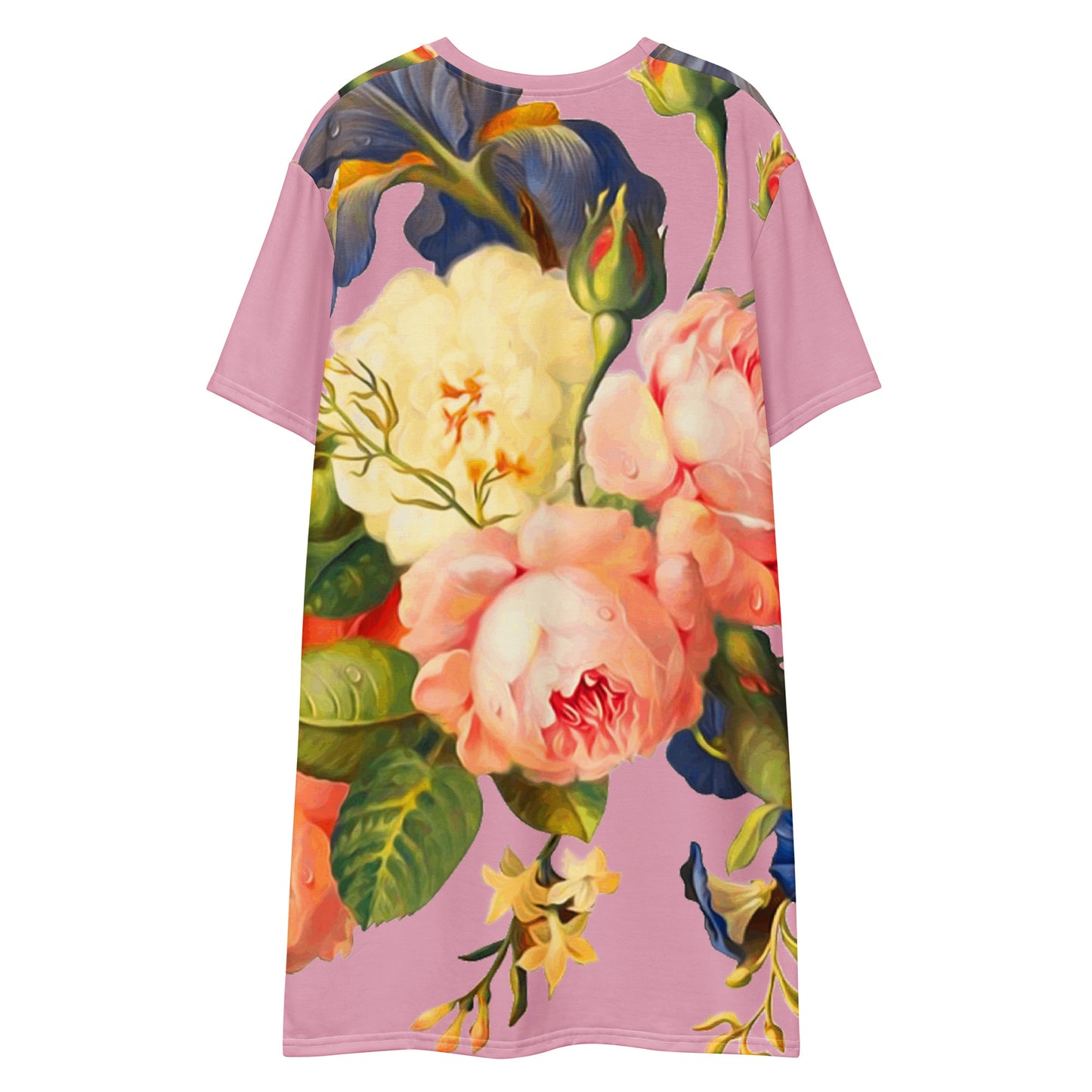 Vestido camiseta Hada Floral Malva