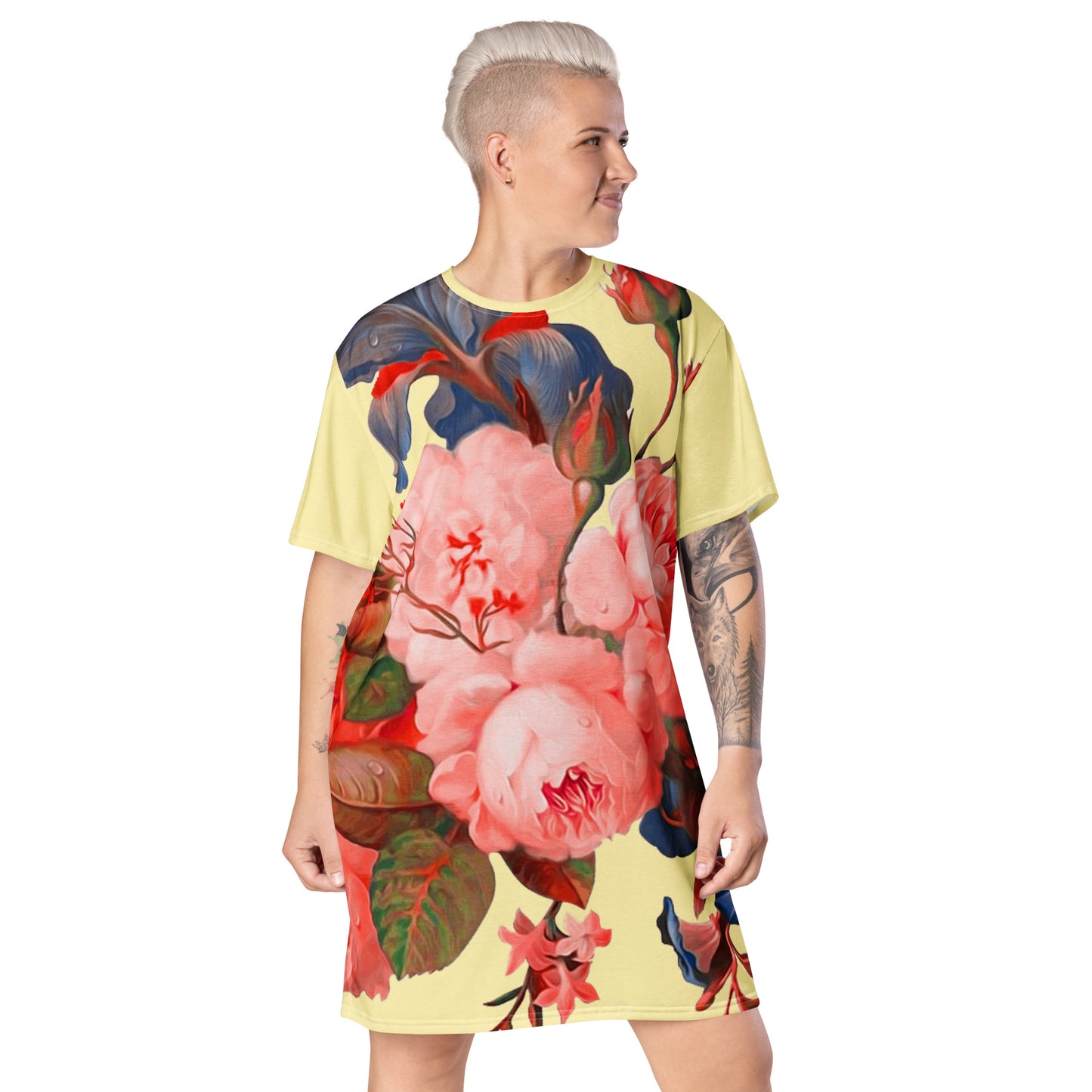 Vestido camiseta Hada Floral Citrino