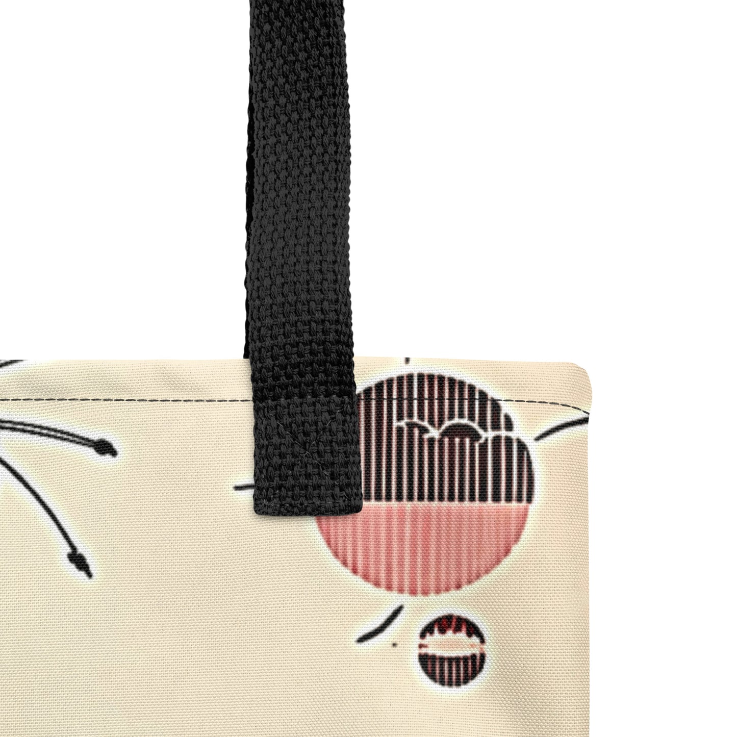 Bolsa de tela la Geisha y el pez