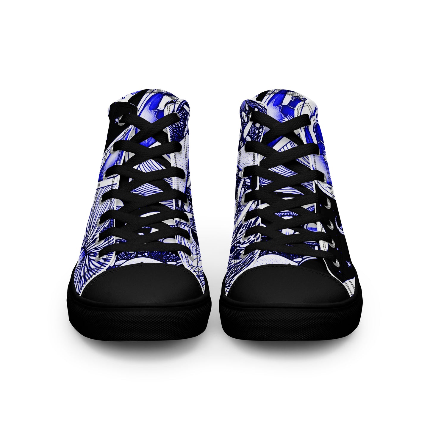 Women's high top canvas sneakers