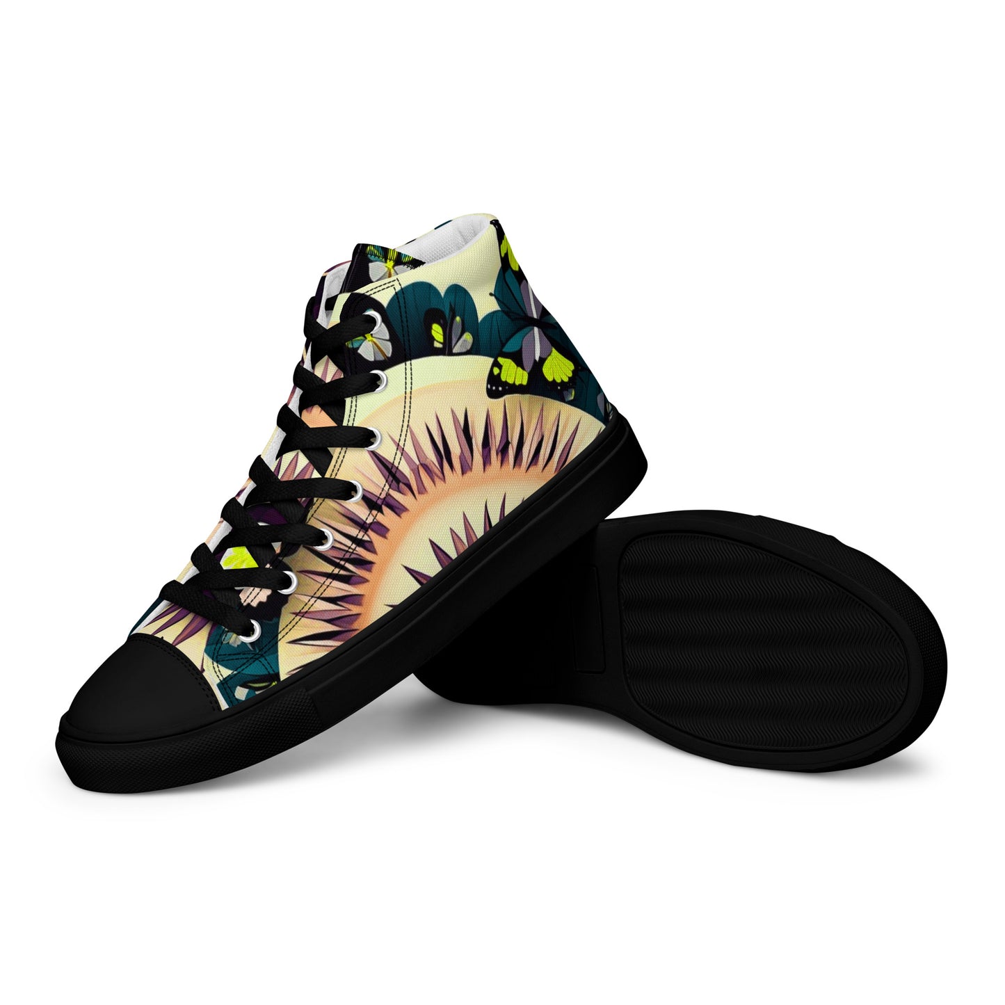 Women's high top canvas sneakers