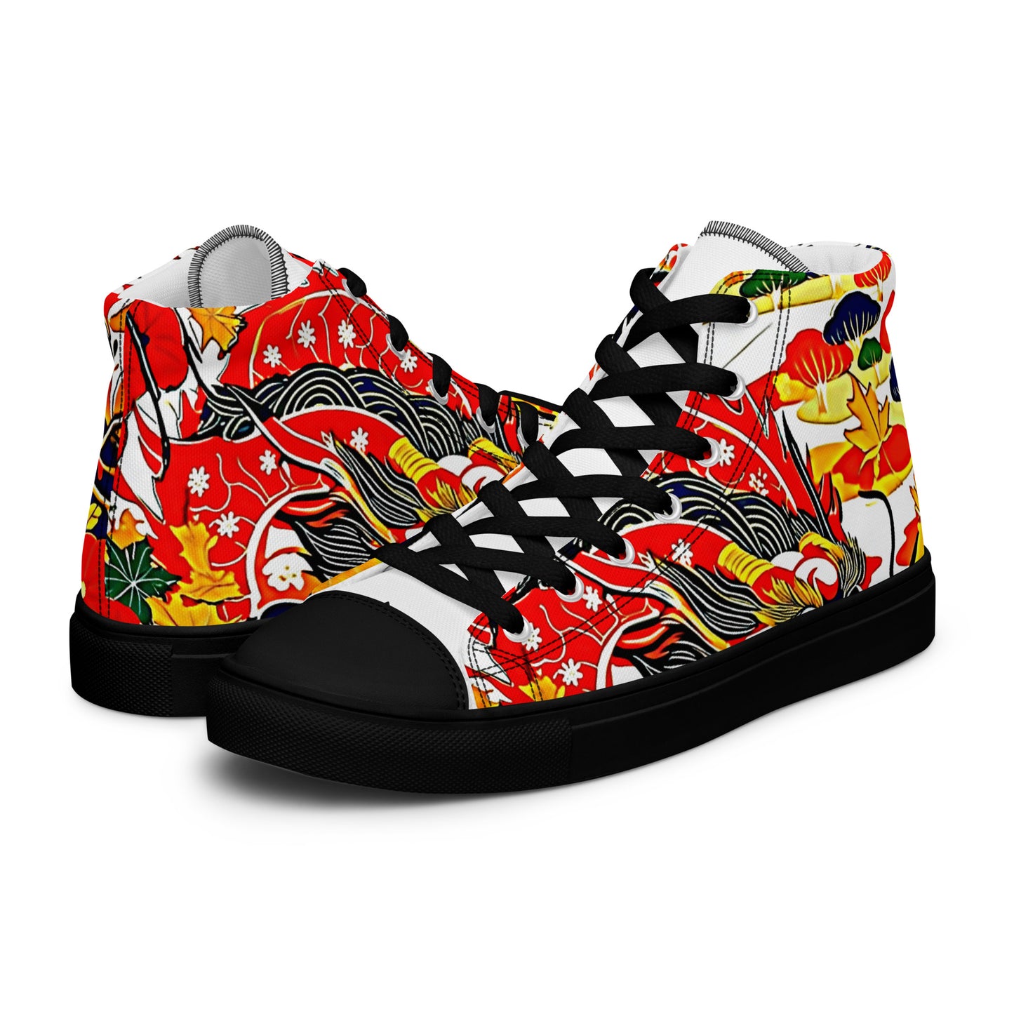 Women's high top canvas sneakers