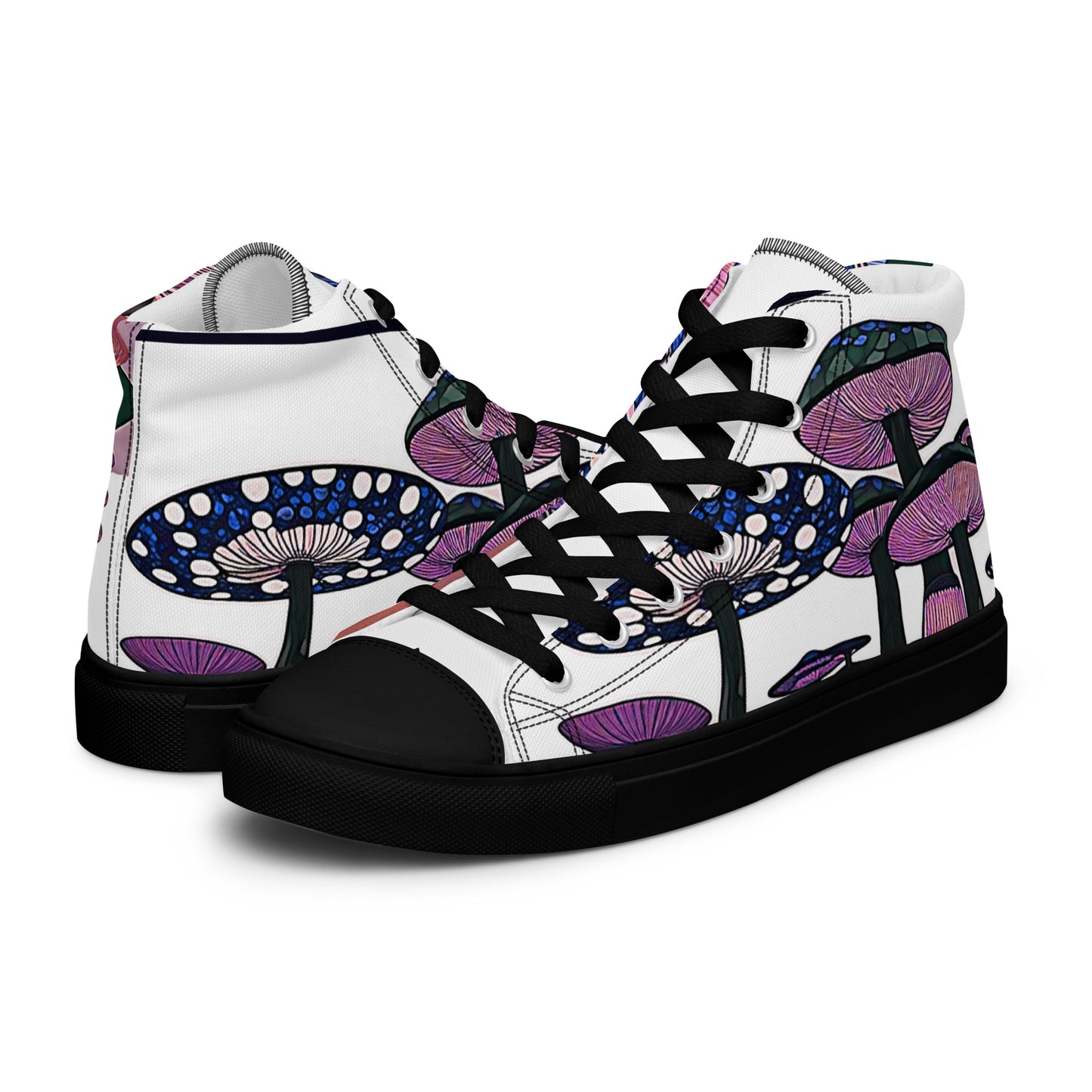 Women's high top canvas sneakers