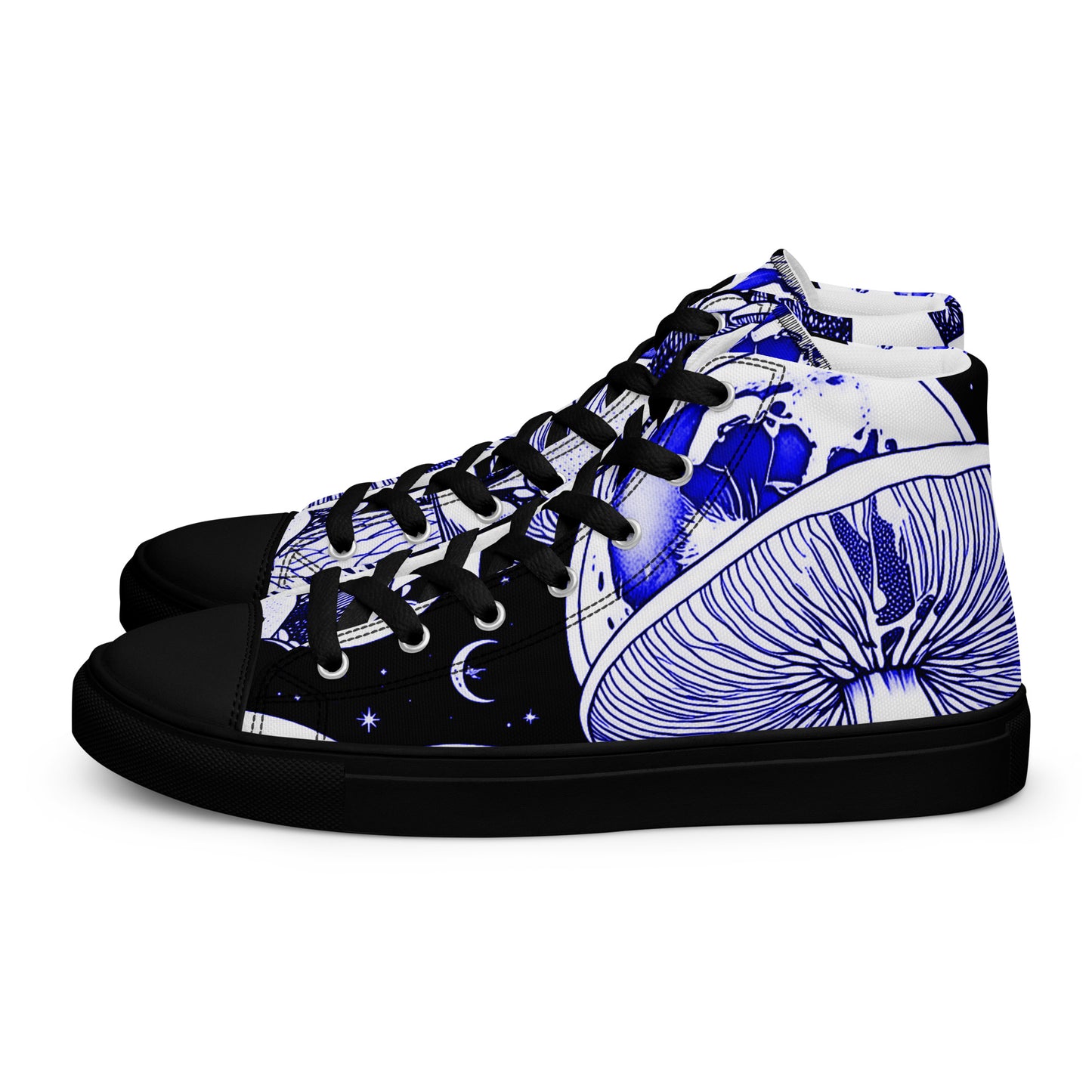 Women's high top canvas sneakers