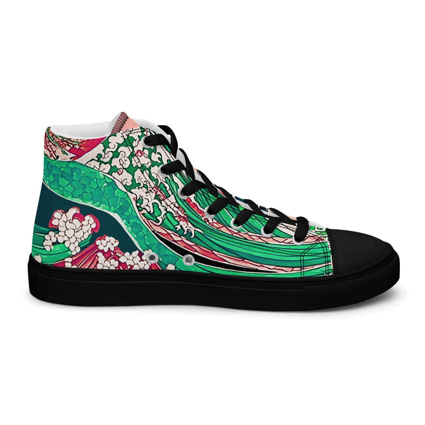 Women's high top canvas sneakers