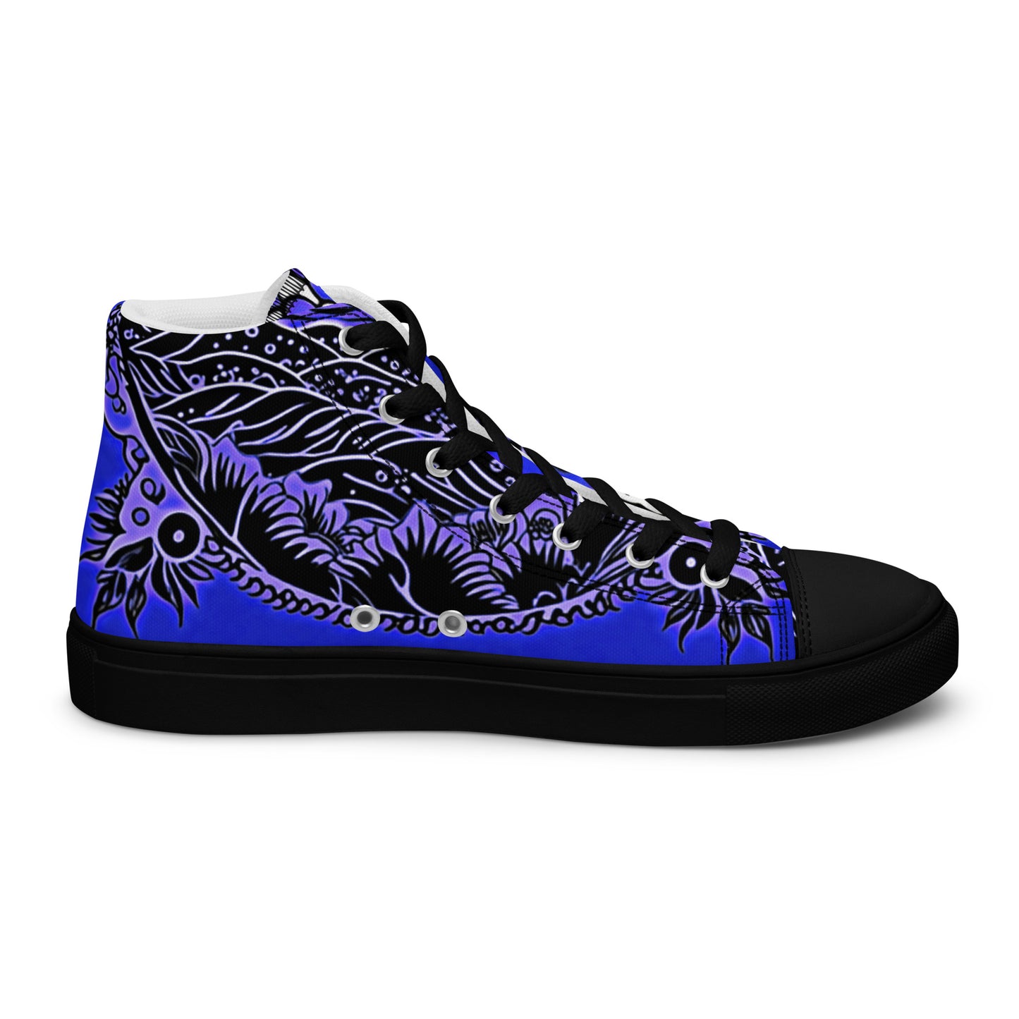 Women's high top canvas sneakers