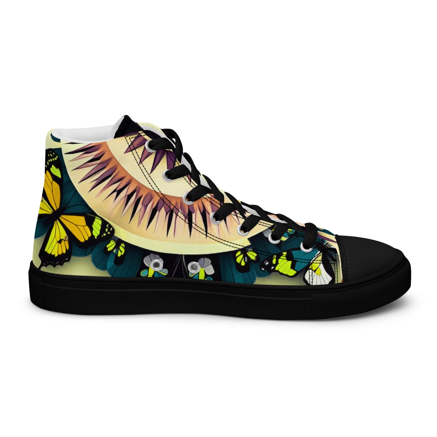 Women's high top canvas sneakers