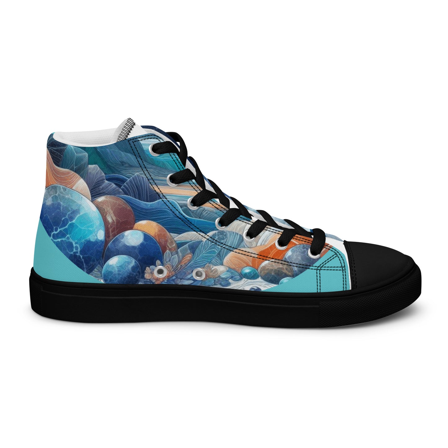 Women's high top canvas sneakers