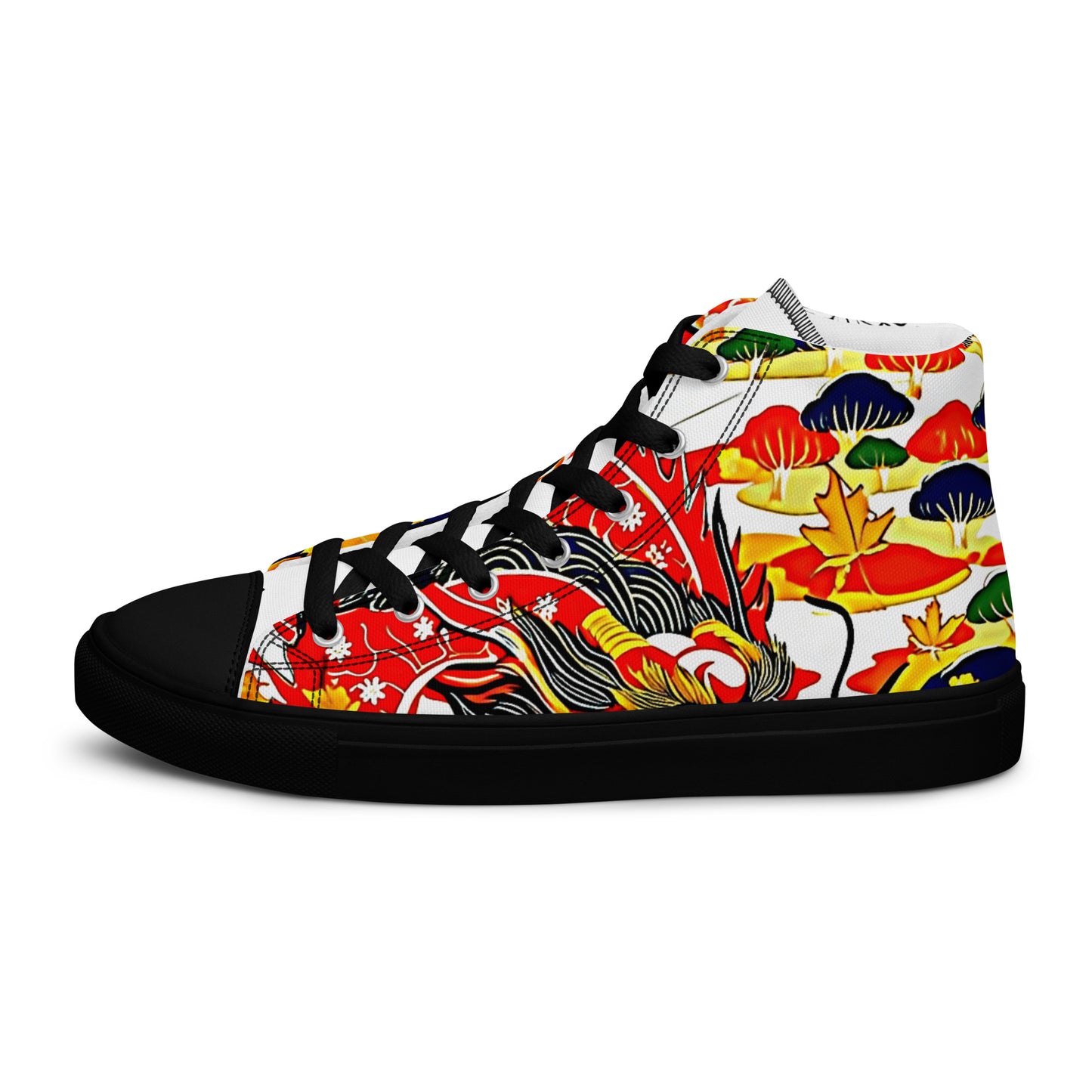 Women's high top canvas sneakers