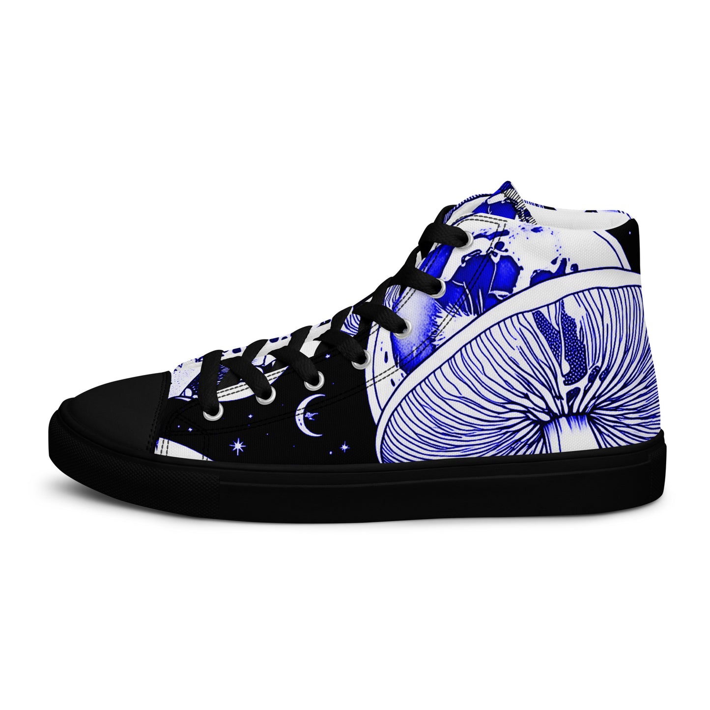 Women's high top canvas sneakers