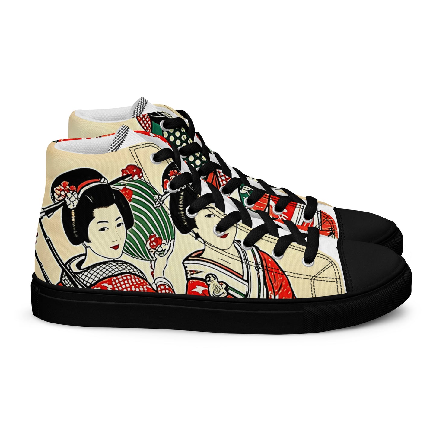 Women's high top canvas sneakers