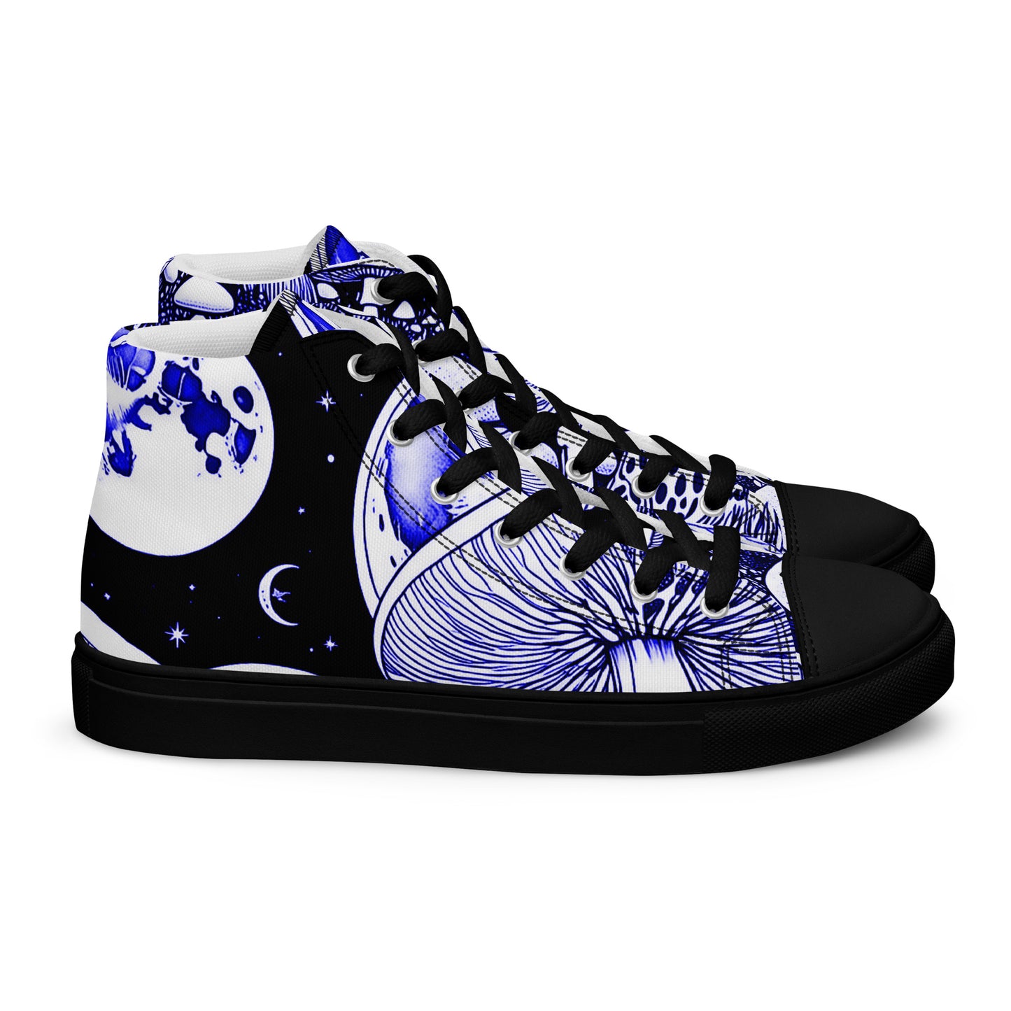 Women's high top canvas sneakers