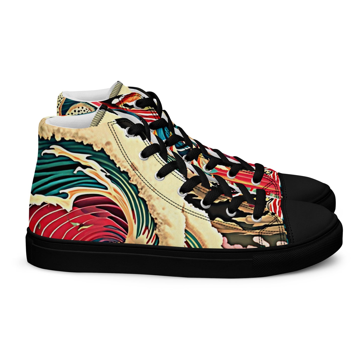 Women's high top canvas sneakers