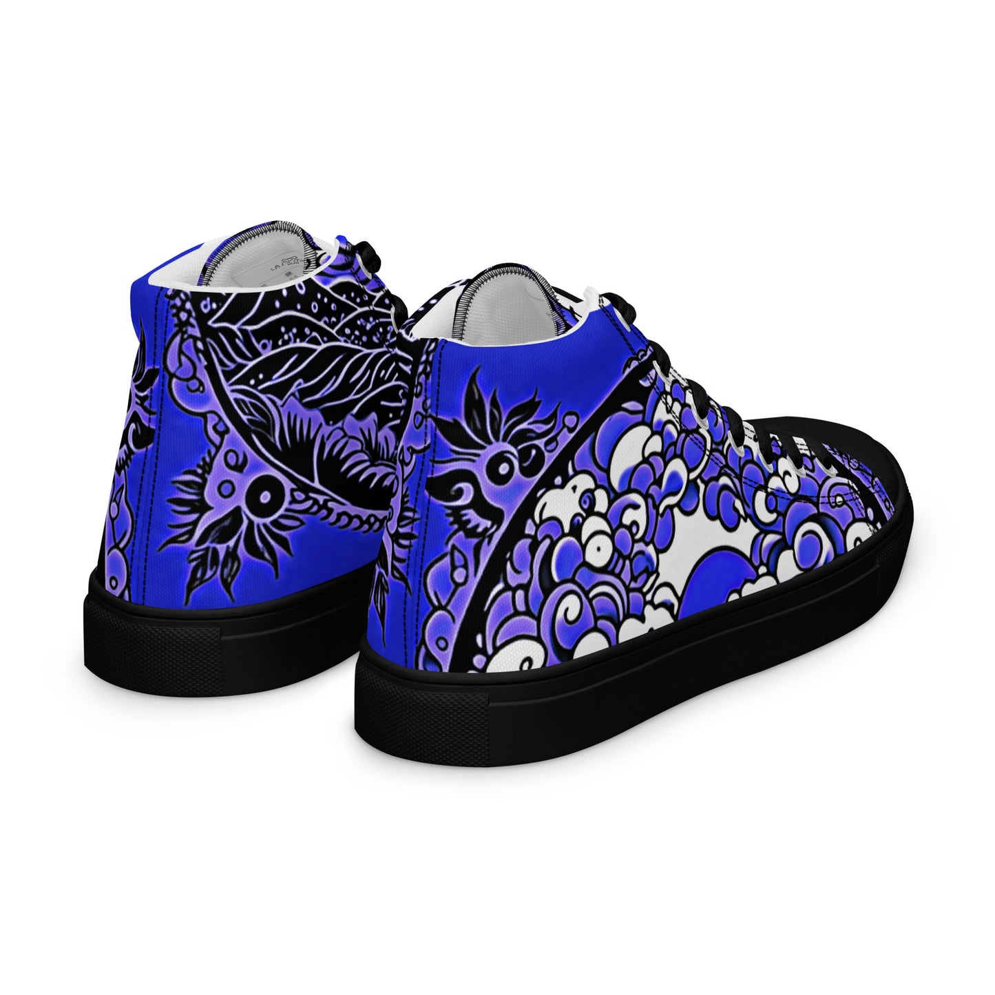 Women's high top canvas sneakers