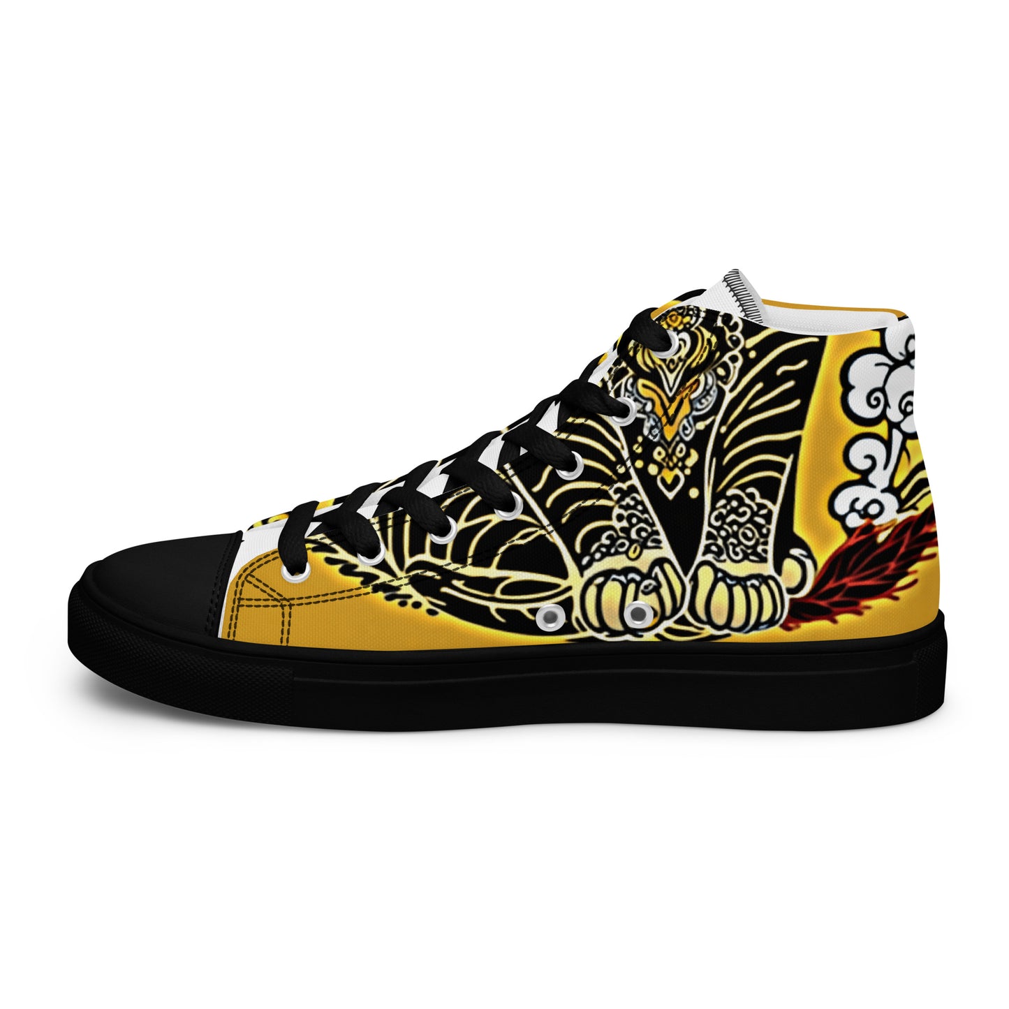 Women's high top canvas sneakers