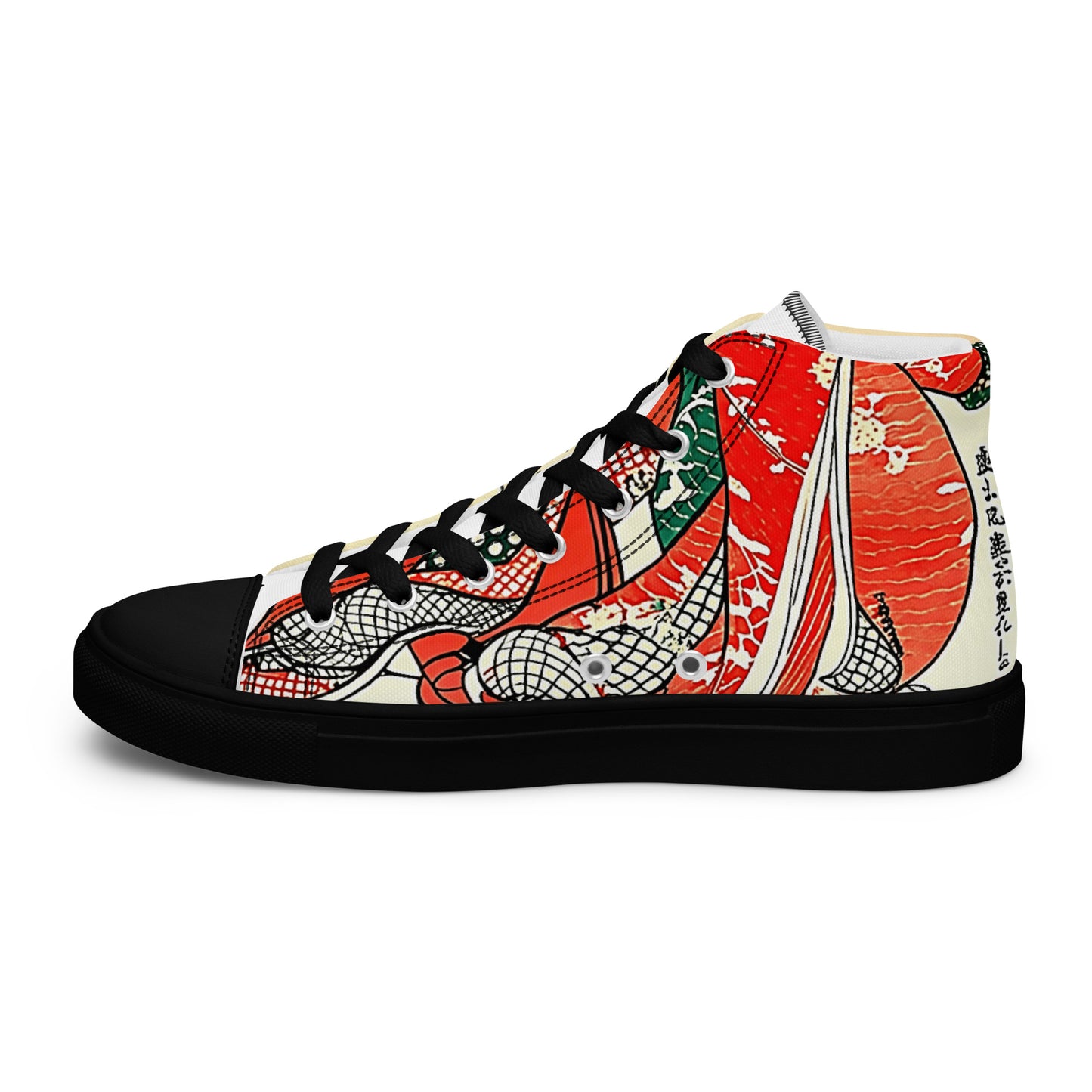 Women's high top canvas sneakers