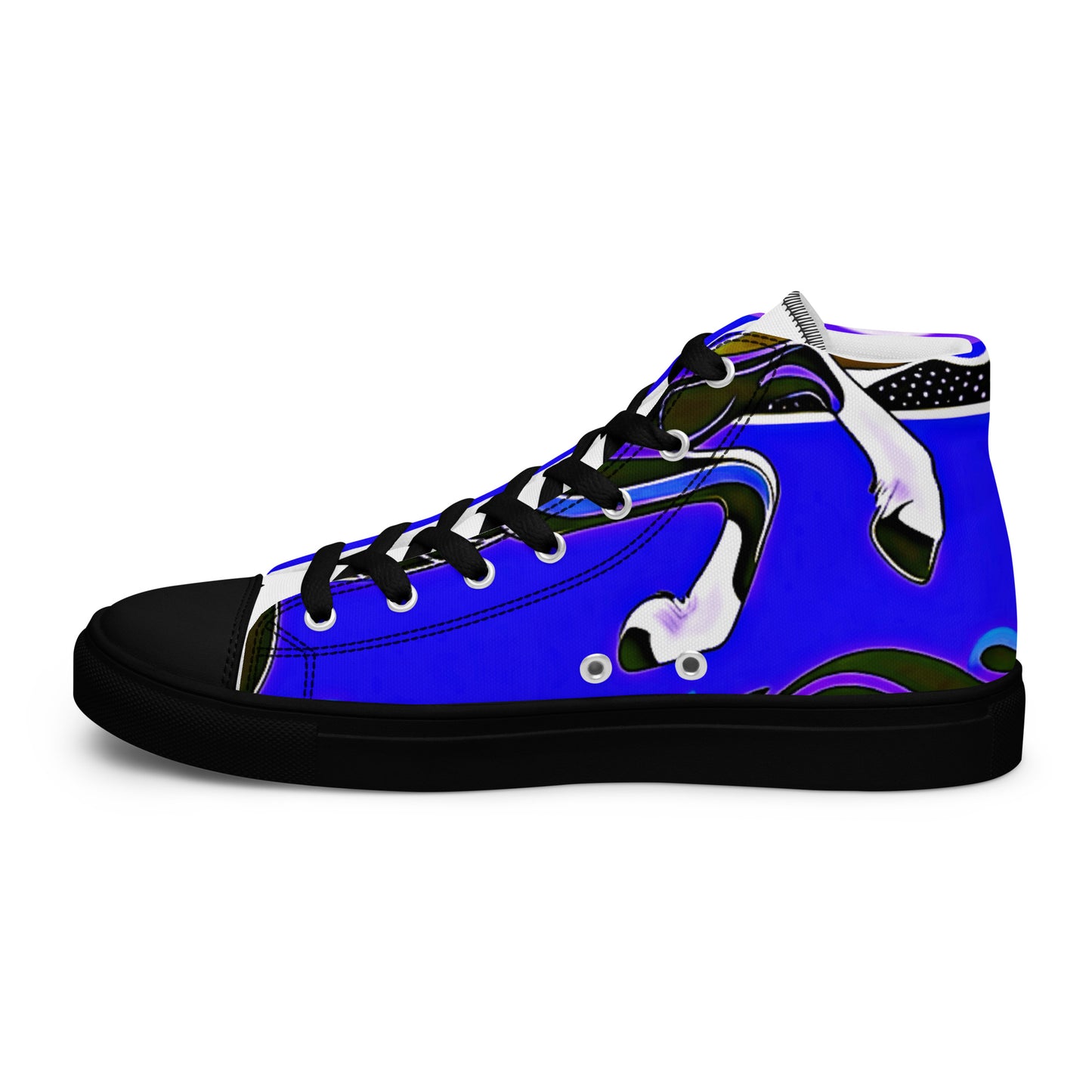 Women's high top canvas sneakers