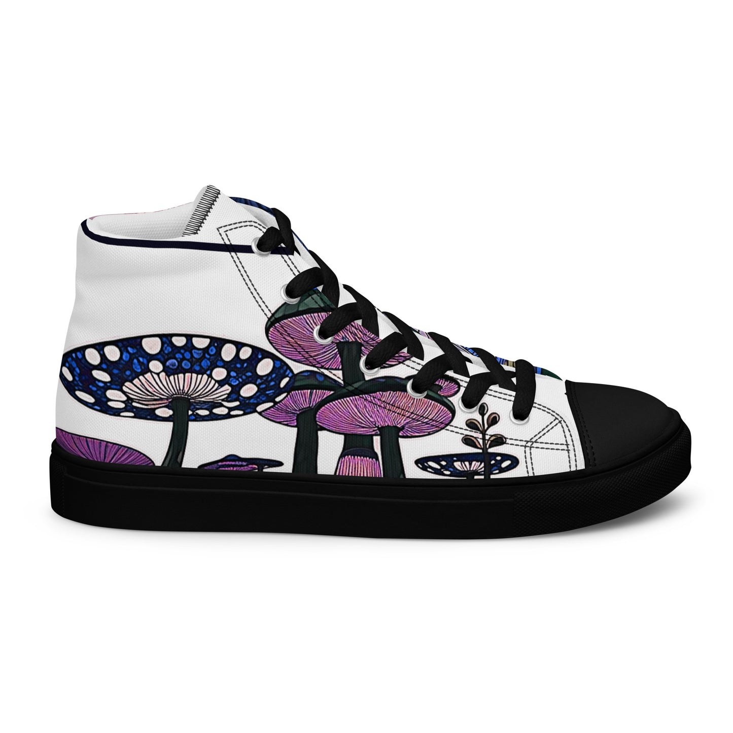 Women's high top canvas sneakers