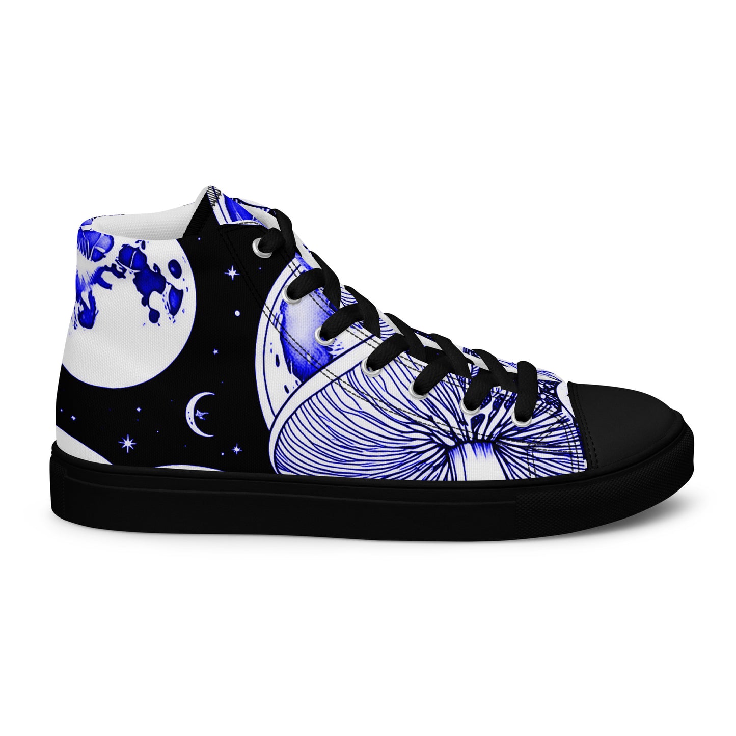 Women's high top canvas sneakers